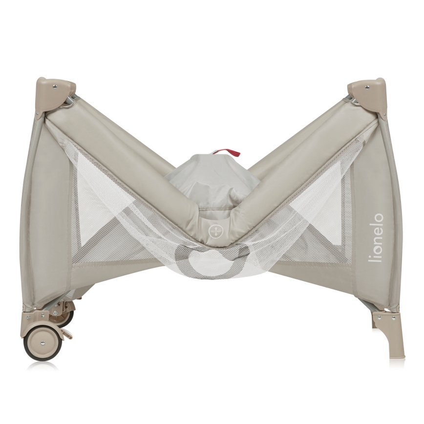 Lionelo - Reisebett STEFI PLUS Beige Cappuccino