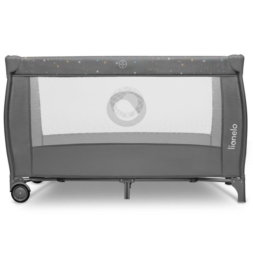 Lionelo - Reisebett STEFI PLUS Grau Multicolor
