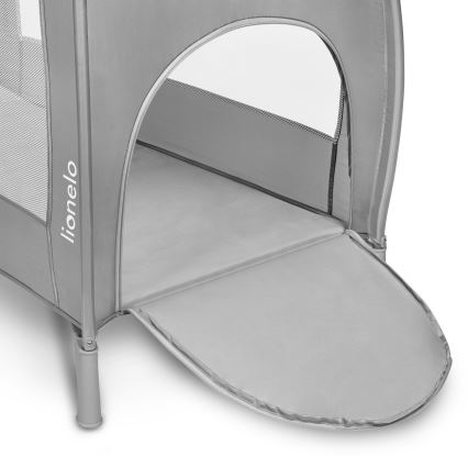 Lionelo - Reisebett STEFI PLUS Pink/Gelb
