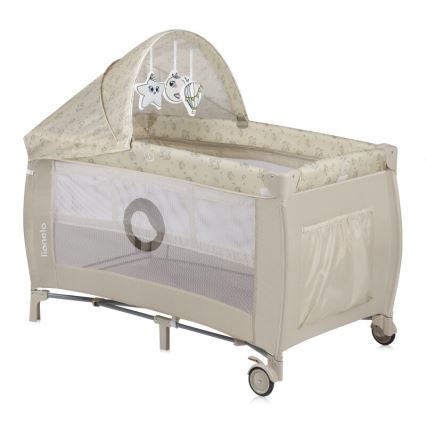 Lionelo - Reisebett SVEN PLUS Beige