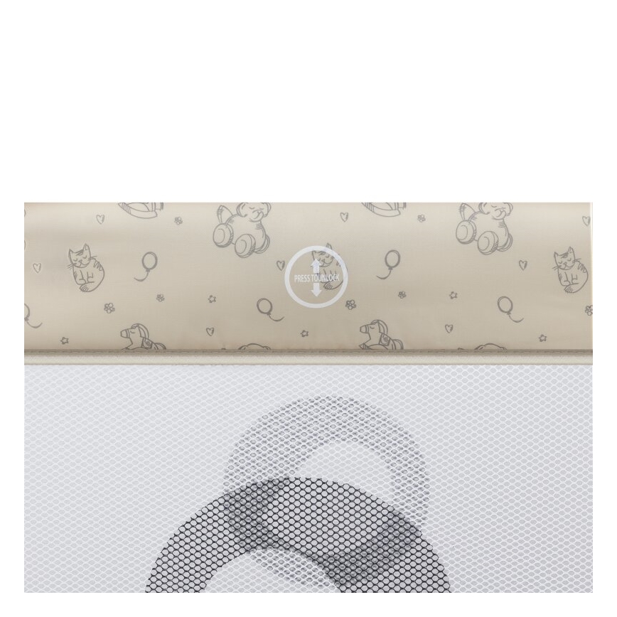 Lionelo - Reisebett SVEN PLUS Beige