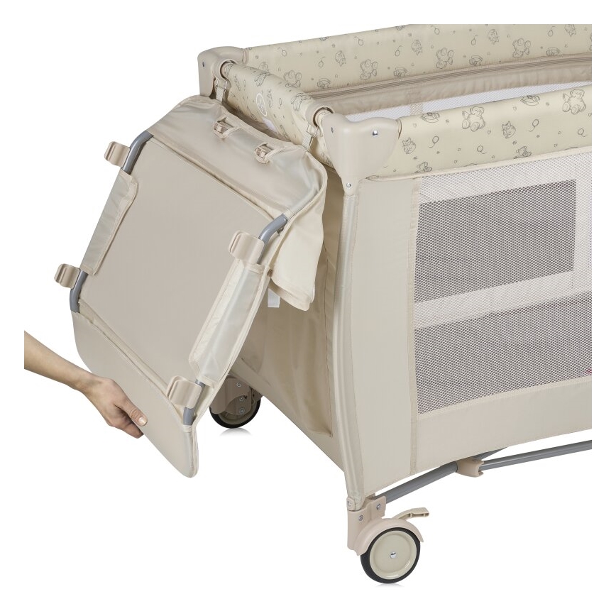 Lionelo - Reisebett SVEN PLUS Beige