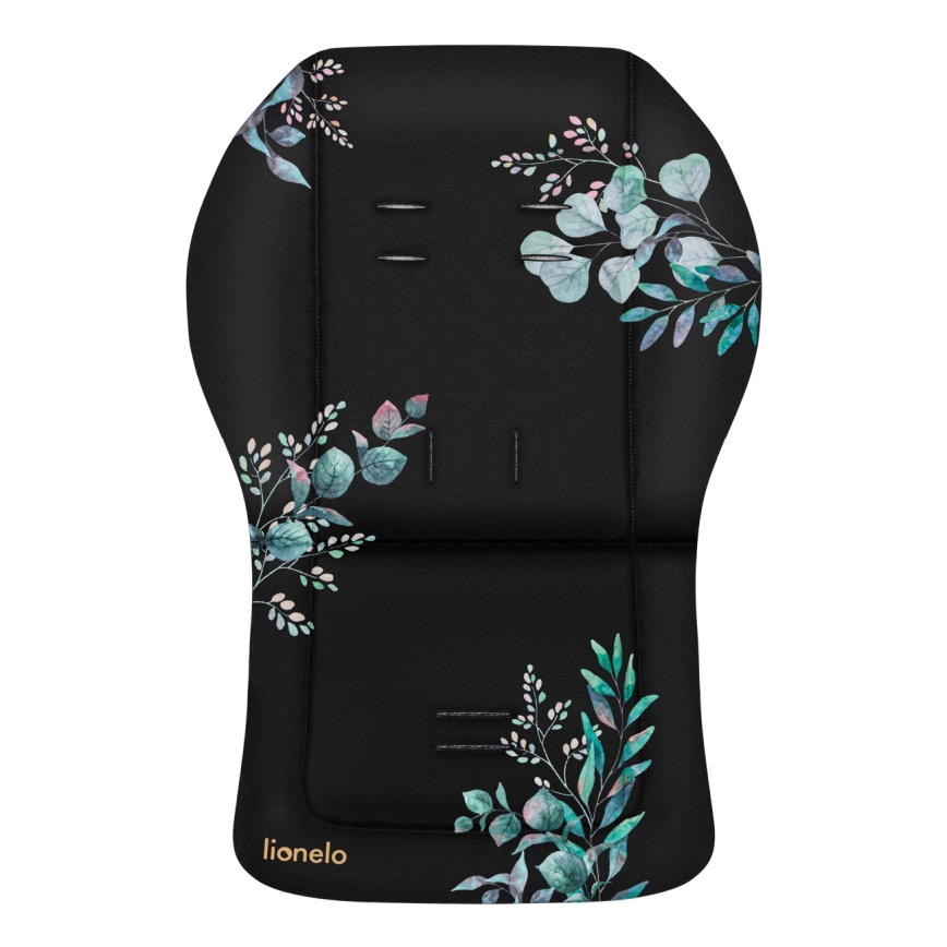 Lionelo - Sitzauflage für Kinderwagen SEATLINER Golden Moments Schwarz