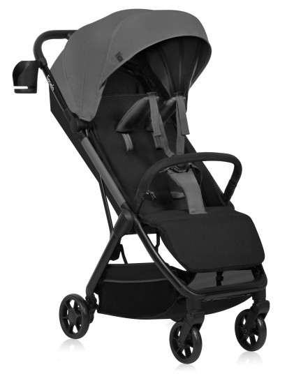 Lionelo - Sport-Kinderwagen JULIE AIR Grey Stone