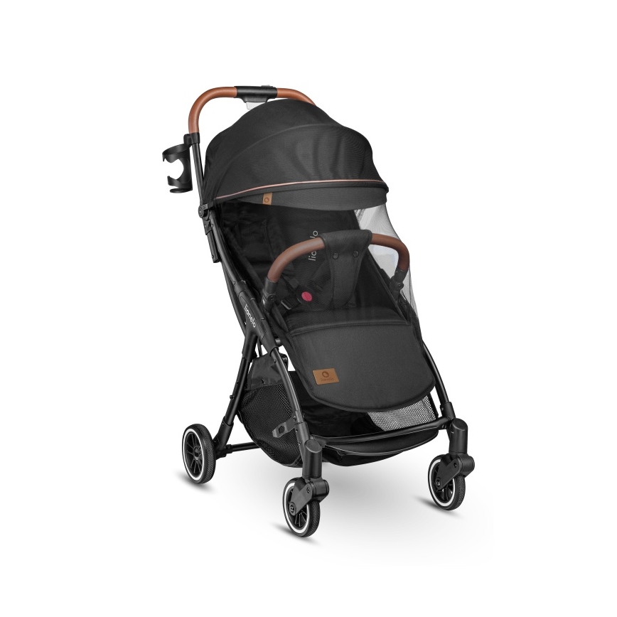 Lionelo - Sport-Kinderwagen JULIE ONE Schwarz