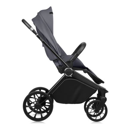 Lionelo - Sport-Kinderwagen MIKA PLUS Grey Stone