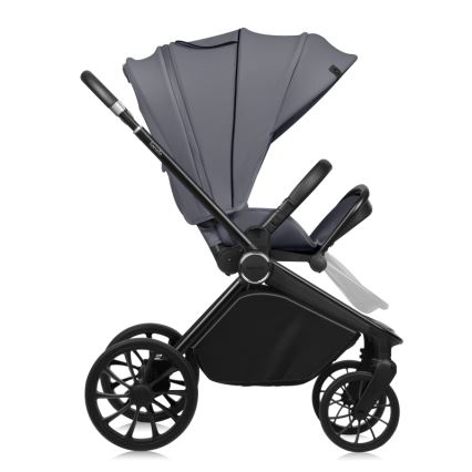 Lionelo - Sport-Kinderwagen MIKA PLUS Grey Stone
