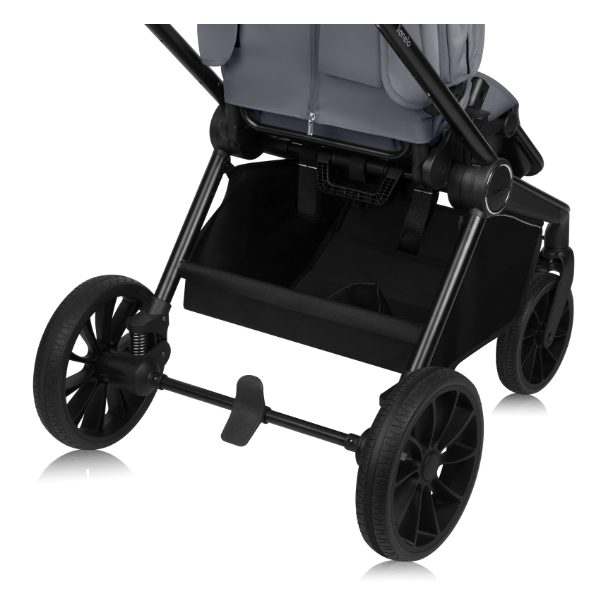 Lionelo - Sport-Kinderwagen MIKA PLUS Grey Stone