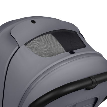 Lionelo - Sport-Kinderwagen MIKA PLUS Grey Stone