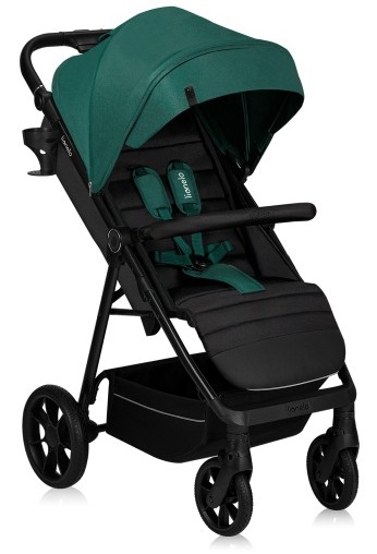 Lionelo - Sport-Kinderwagen MIRA Smaragdgrün