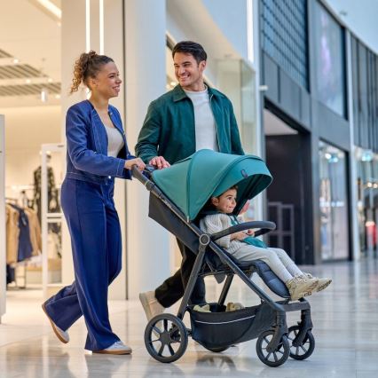 Lionelo - Sport-Kinderwagen MIRA Smaragdgrün