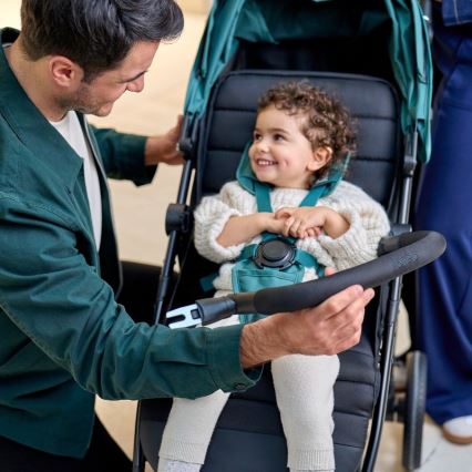 Lionelo - Sport-Kinderwagen MIRA Smaragdgrün