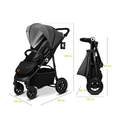 Lionelo - Sport-Kinderwagen NATT Beige Sand