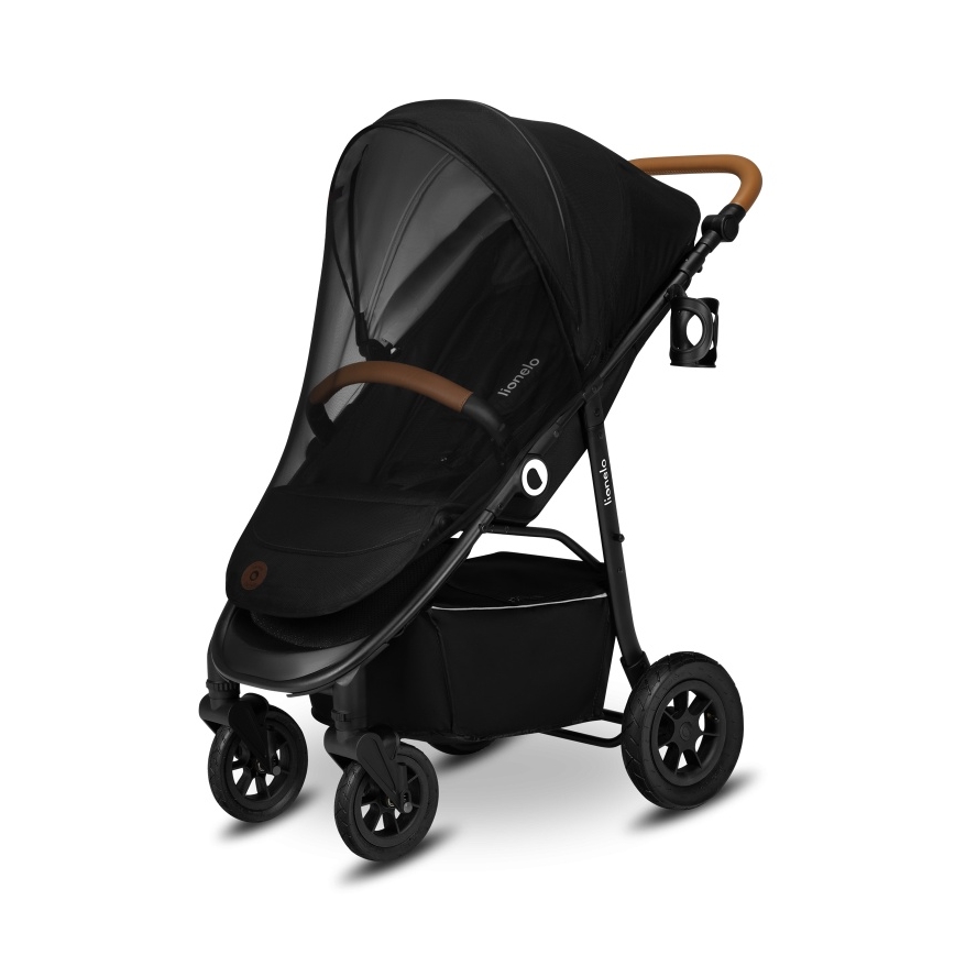 Lionelo - Sport-Kinderwagen NATT Black Onyx