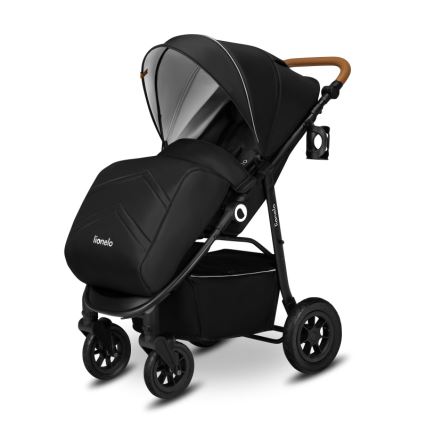 Lionelo - Sport-Kinderwagen NATT Black Onyx