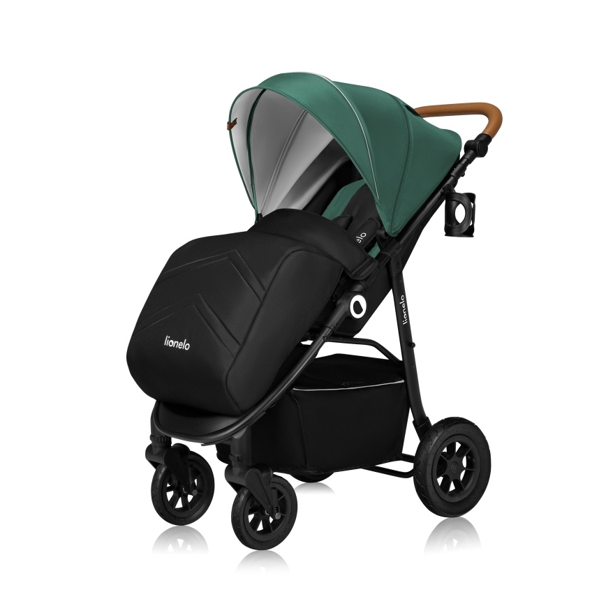 Lionelo - Sport-Kinderwagen NATT Smaragdgrün