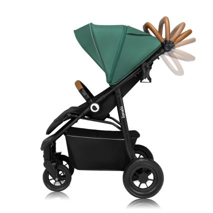 Lionelo - Sport-Kinderwagen NATT Smaragdgrün