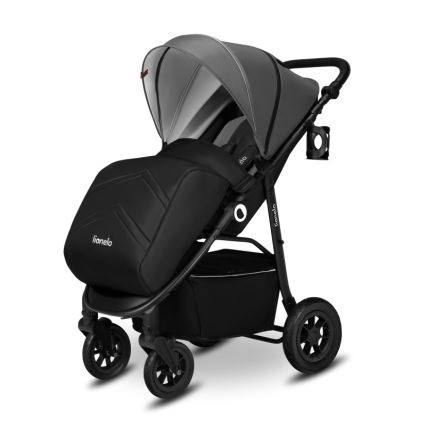 Lionelo - Sport-Kinderwagen NATT Steingrau