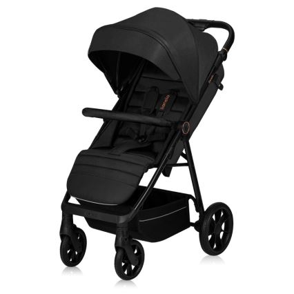 Lionelo - Sportkinderwagen MIRA Black Onyx