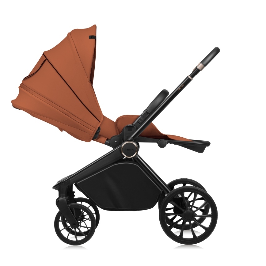 Lionelo - Sportwagen MIKA PLUS Rostbraun