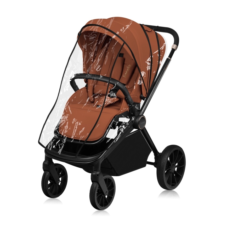 Lionelo - Sportwagen MIKA PLUS Rostbraun