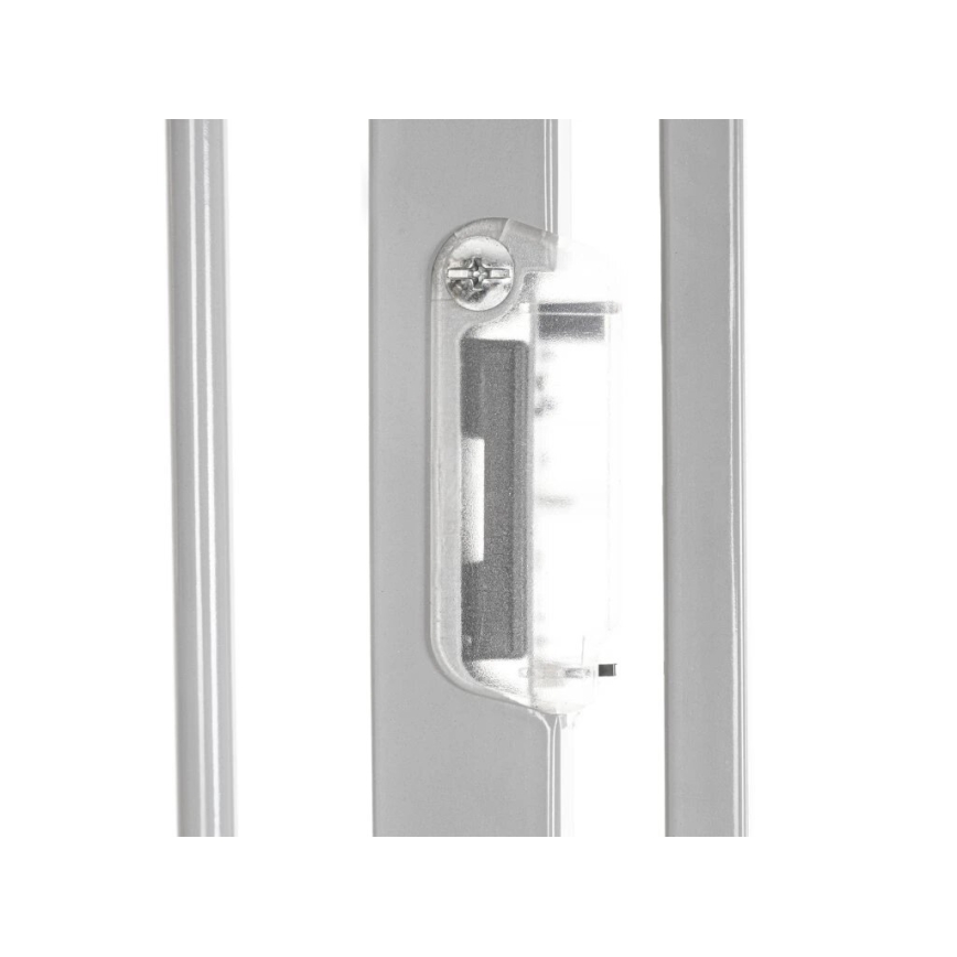 Lionelo - Sicherheitsgitter TRUUS SLIM LED 1xAAA grau