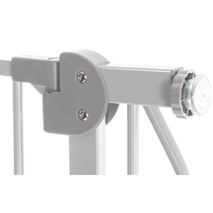 Lionelo - Sicherheitsgitter TRUUS SLIM LED 1xAAA grau