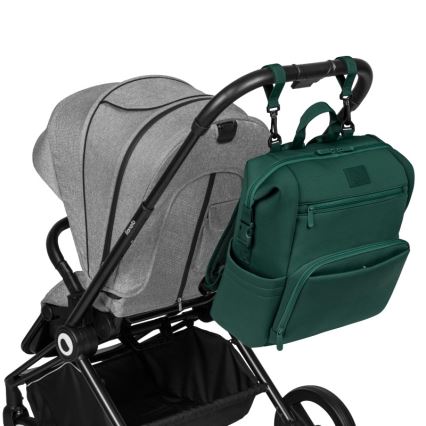 Lionelo - Wickeltasche für den Kinderwagen CUBE Green Forest
