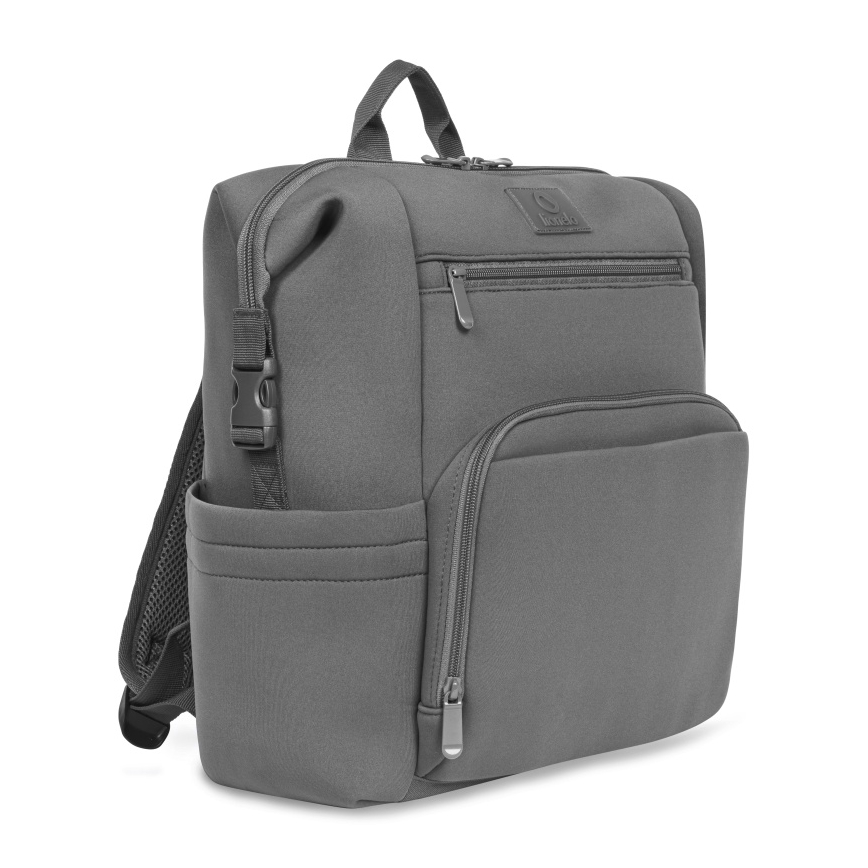 Lionelo - Wickeltasche für den Kinderwagen CUBE Grey Stone