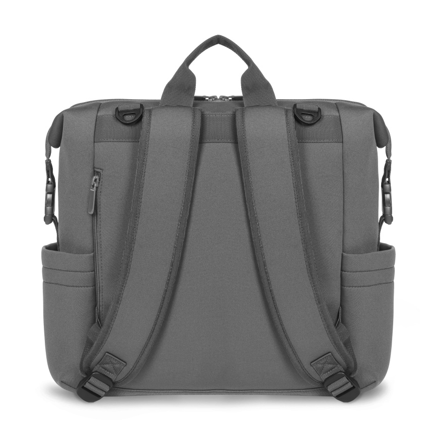 Lionelo - Wickeltasche für den Kinderwagen CUBE Grey Stone