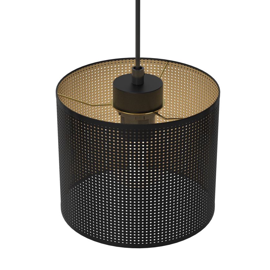 Deckenleuchte an Kabel LOFT SHADE 5xE27/60W/230V schwarz/gold