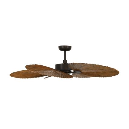 Lucci Air 21065549 - Deckenventilator BALI Ø 132 cm Braun mit Fernbedienung