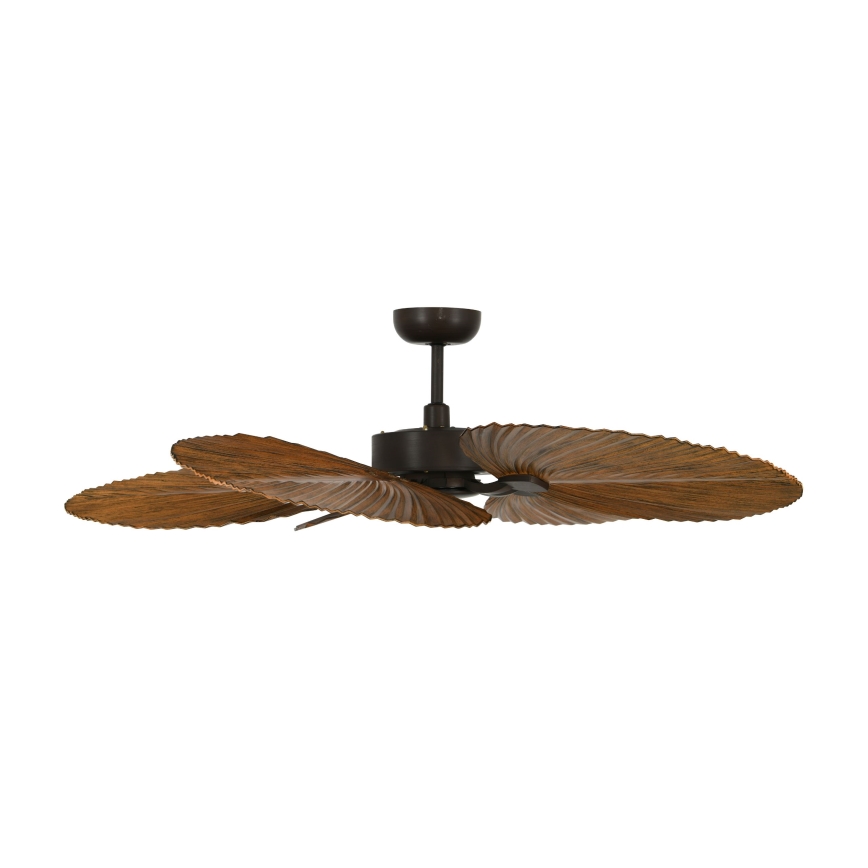Lucci Air 21065549 - Deckenventilator BALI Ø 132 cm Braun mit Fernbedienung