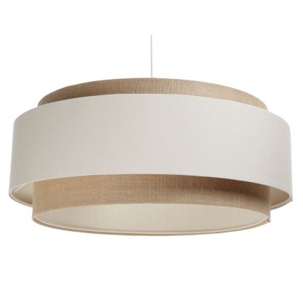 Deckenleuchte an Kabel DOBLO 1xE27/60W/230V creme/beige