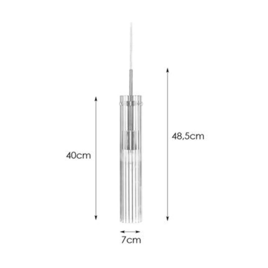 Markslöjd 108112 - Kronleuchter an  Schnur TUBO 1xE14/40W/230V