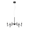 Markslöjd 108209 - Hängeleuchte MONARCH 6xE14/18W/230V schwarz