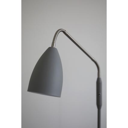 Markslöjd 108888 - Dimmbare LED-Stehlampe PATRO LED/4,9W/230V CRI 90 grau