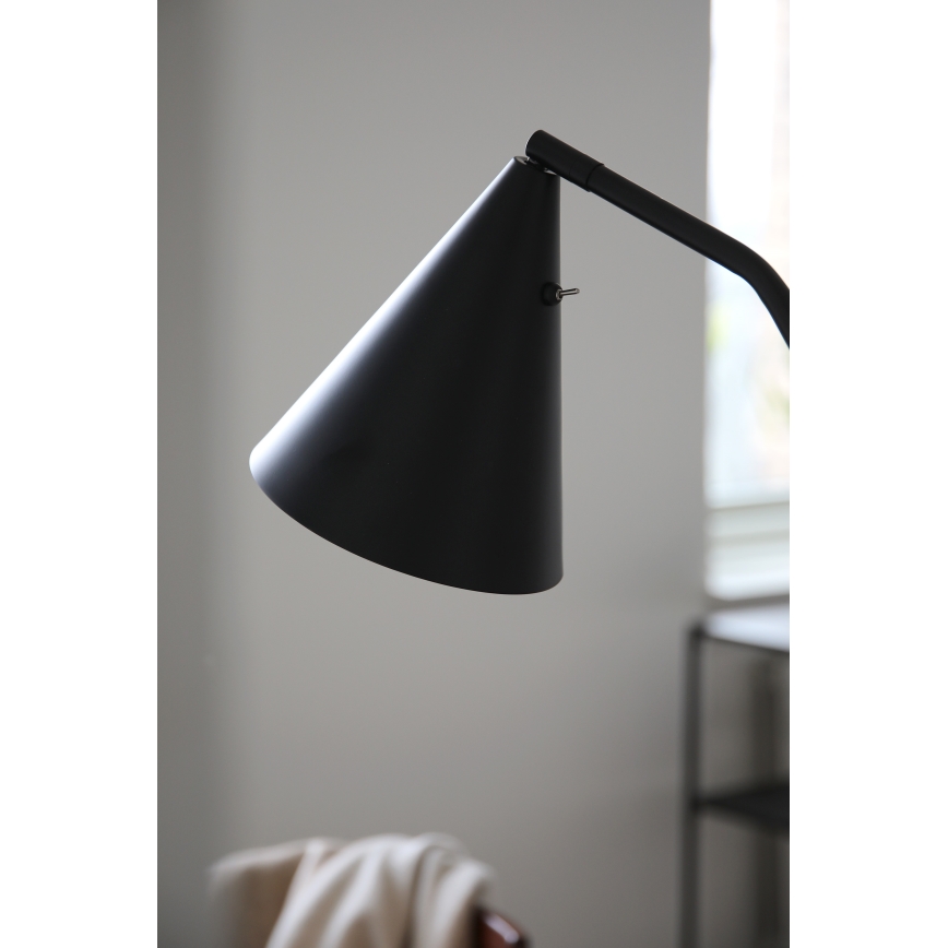 Markslöjd 108889 - LED dimmbare Stehleuchte FUNIL LED/4,9W/230V CRI 90 schwarz