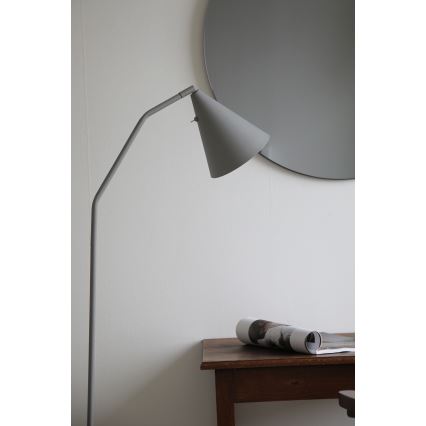 Markslöjd 108891 - dimmbare LED-Stehlampe FUNIL LED/4,9W/230V CRI 90 grau