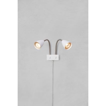 Markslöjd 108900 - CIRO Wandleuchte 2x GU10/7W/230V, weiß