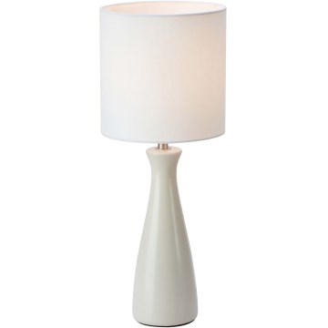Markslöjd 108906 - Tischlampe BIRILLO 1xE14/60W/230V cremefarben