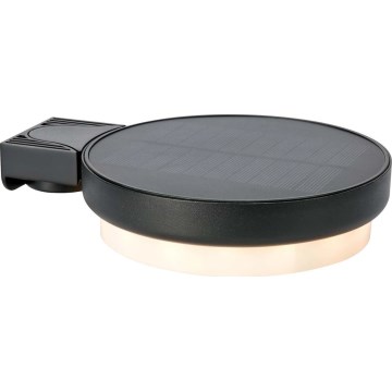 Markslöjd 108952 - Dimmbare LED-Solar-Wandleuchte FRAME LED/2W/3,7V 4000 mAh IP44 schwarz