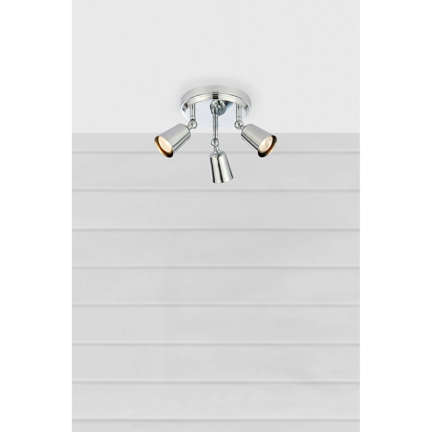 Markslöjd 108981 - Deckenspot TINY 3xGU10/7W/230V, Hochglanzchrom