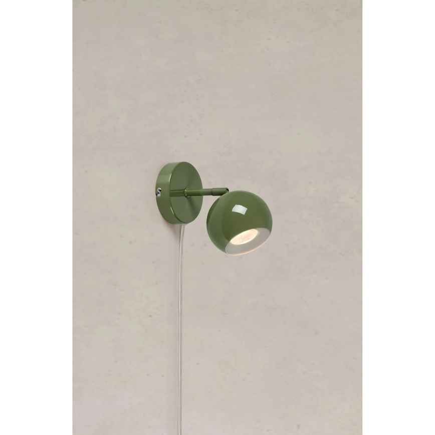 Markslöjd 108985 - Wand-Spotleuchte POP 1xGU10/7W/230V grün