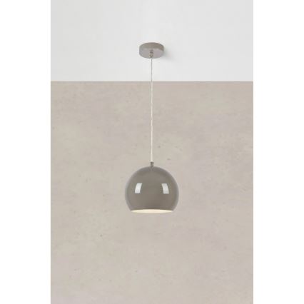 Markslöjd 108989 - Pendelleuchte mit Kabel POP 1xGU10/7W/230V Ø 20 cm grau