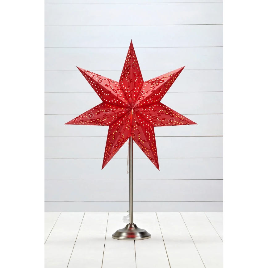 Markslöjd 700123 - Weihnachtsdekoration ARATORP 1xE14/25W/230V rot