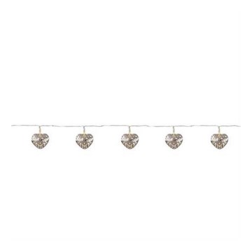 Markslöjd 703174 - LED Weihnachtskette MILLA 10xLED/3xAA 2,1m warmweiß