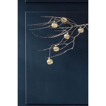 Markslöjd 703781 - LED-Weihnachtslichterkette BIGSOLO 10xLED/3xAA 1,65m warmweiβ