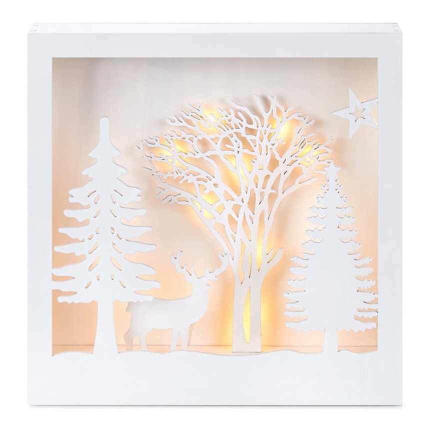 Markslöjd 705026 - LED-Weihnachtsdekoration FOLKABO 20xLED/0,06W/3xAA