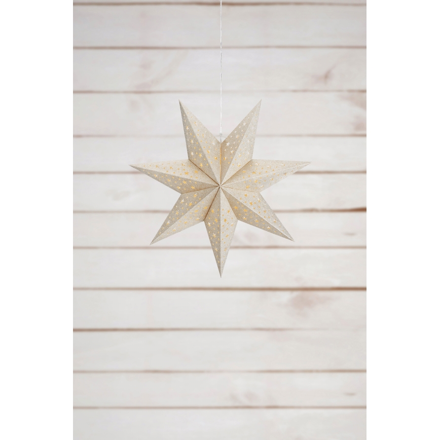 Markslöjd 705610 - LED-Weihnachtsdekoration BLANK LED/0,2W/3xAA Ø 45 cm goldfarben